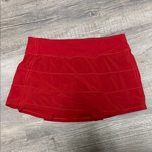 Lululemon Athletica Red Skort